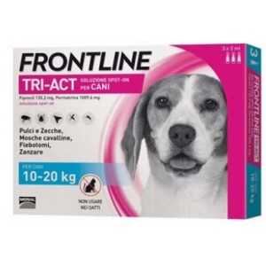 Frontline TRI-ACT spot-on per cani 10 - 20 kg